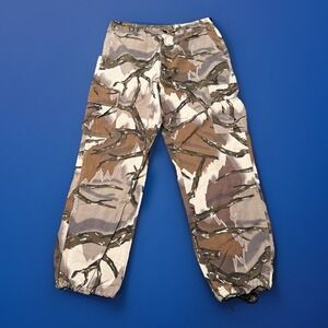 Predator Pants Mens Large 34x31 Brown Cargo Hunting Deer Vintage